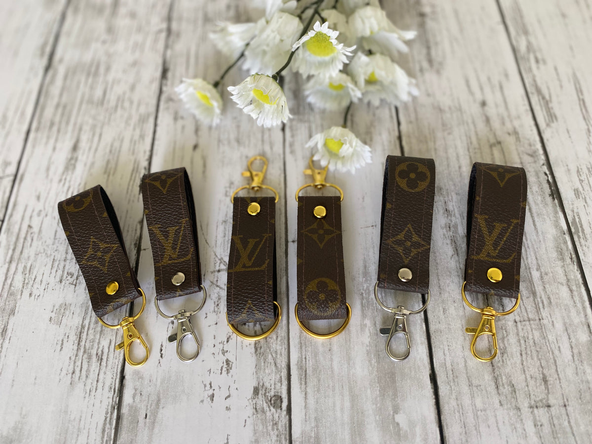 Repurposed/Upcycled Louis Vuitton Keychains